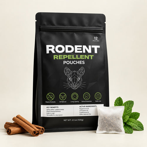 NuisOff® Souris — Sachets Répulsifs pour Souris